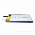 Rechargeable Lithium Polymer Battery, ICS302030 with 3.7V, 140mAh for Small Portable Devices
